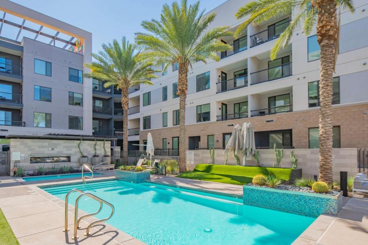 Charming 1Bd - Pool, Gym, Parking, W-D - Sleeps 4 Apartment Tempe Exterior photo