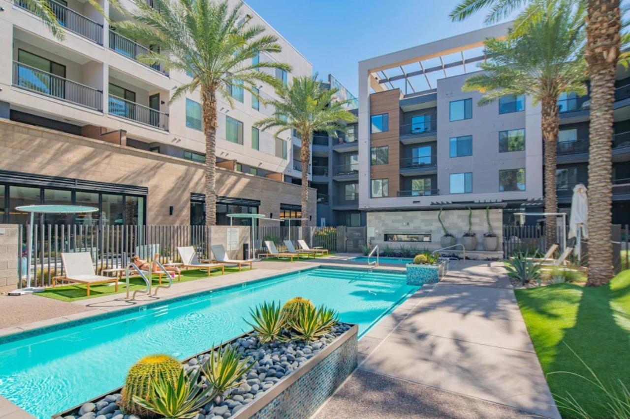 Charming 1Bd - Pool, Gym, Parking, W-D - Sleeps 4 Apartment Tempe Exterior photo